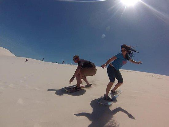 Mamba Sandboarding